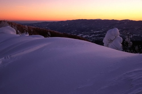 Tramonto nel P.N. Foreste Casentinesi